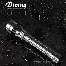 Unique ultra-bright ip68 waterproof rechargeable LED diving lights for retailer